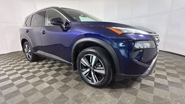 2024 Deep Ocean Blue Pearl/Super Black Nissan Rogue SL AWD SUV