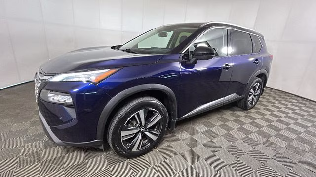 2024 Deep Ocean Blue Pearl/Super Black Nissan Rogue SL AWD SUV