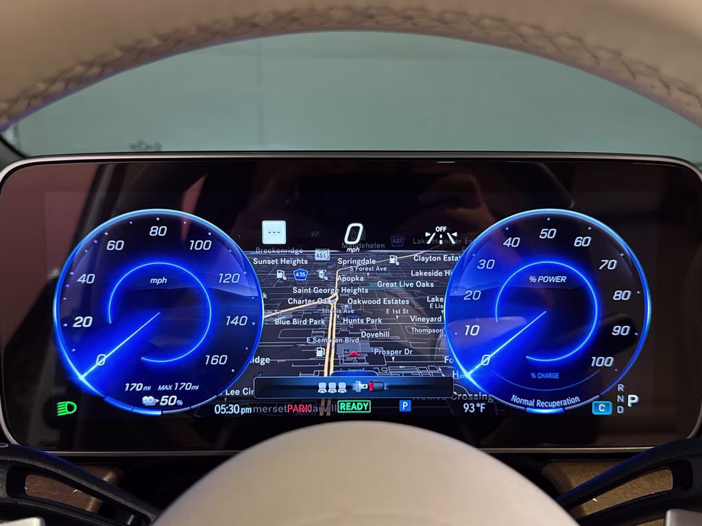 2023 Polar White Mercedes-Benz EQS 450 RWD SUV