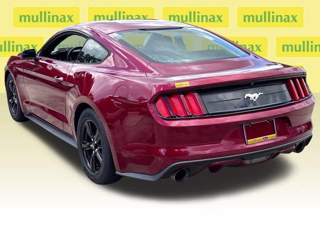 2017 Ruby Red Metallic Ford Mustang V6 RWD Coupe