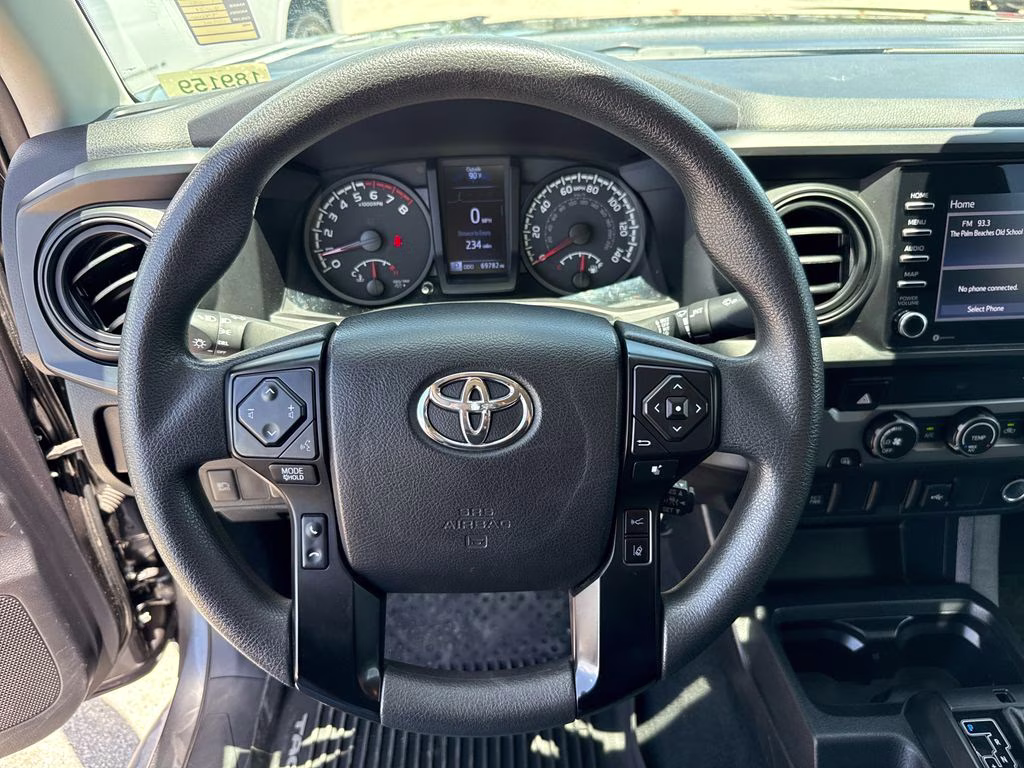 2021 Magnetic Gray Metallic Toyota Tacoma SR RWD Truck