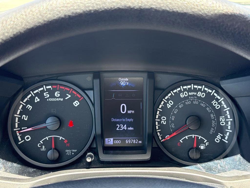 2021 Magnetic Gray Metallic Toyota Tacoma SR RWD Truck