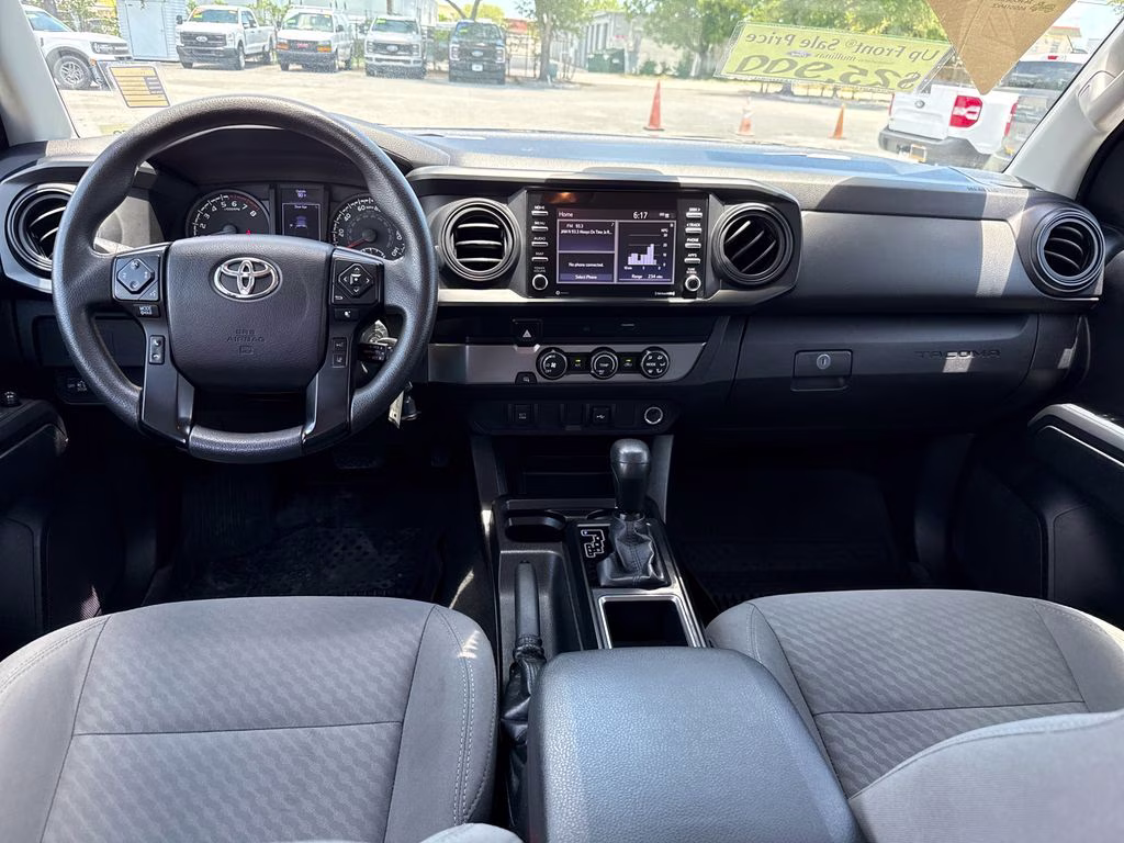 2021 Magnetic Gray Metallic Toyota Tacoma SR RWD Truck