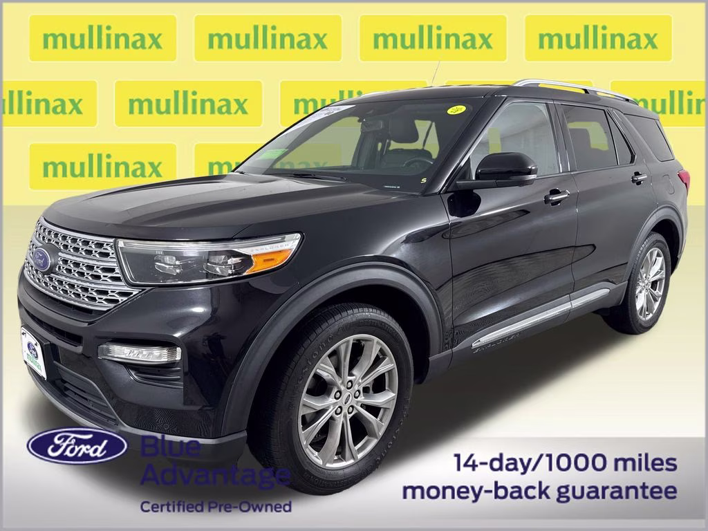 2020 Agate Black Metallic Ford Explorer Limited 4X4 SUV