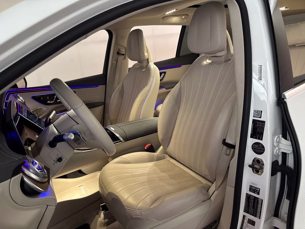 2023 Polar White Mercedes-Benz EQS 450 RWD SUV