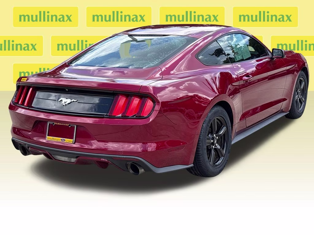 2017 Ruby Red Metallic Ford Mustang V6 RWD Coupe