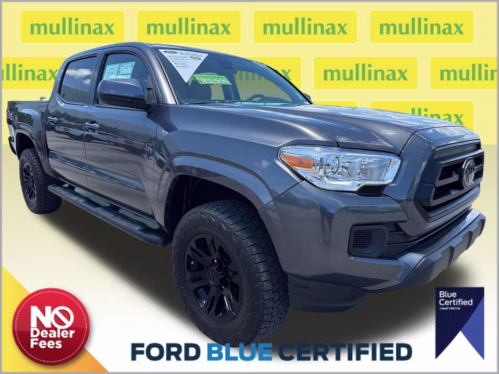 2021 Magnetic Gray Metallic Toyota Tacoma SR RWD Truck