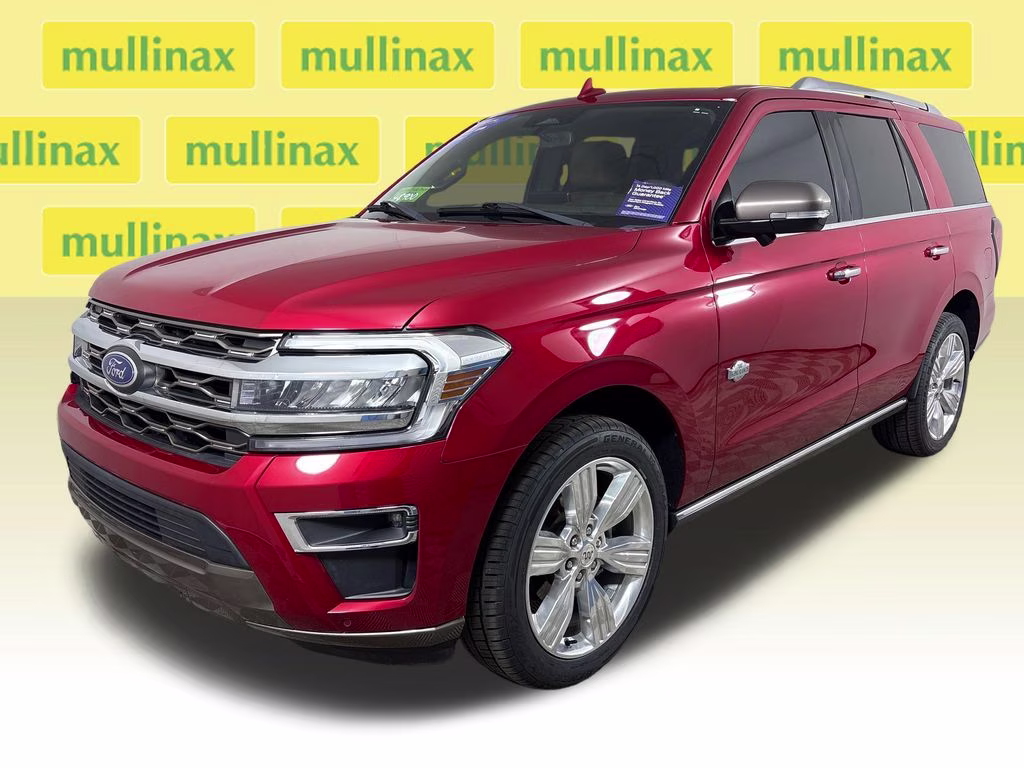 2022 Red Metallic Ford Expedition King Ranch RWD SUV