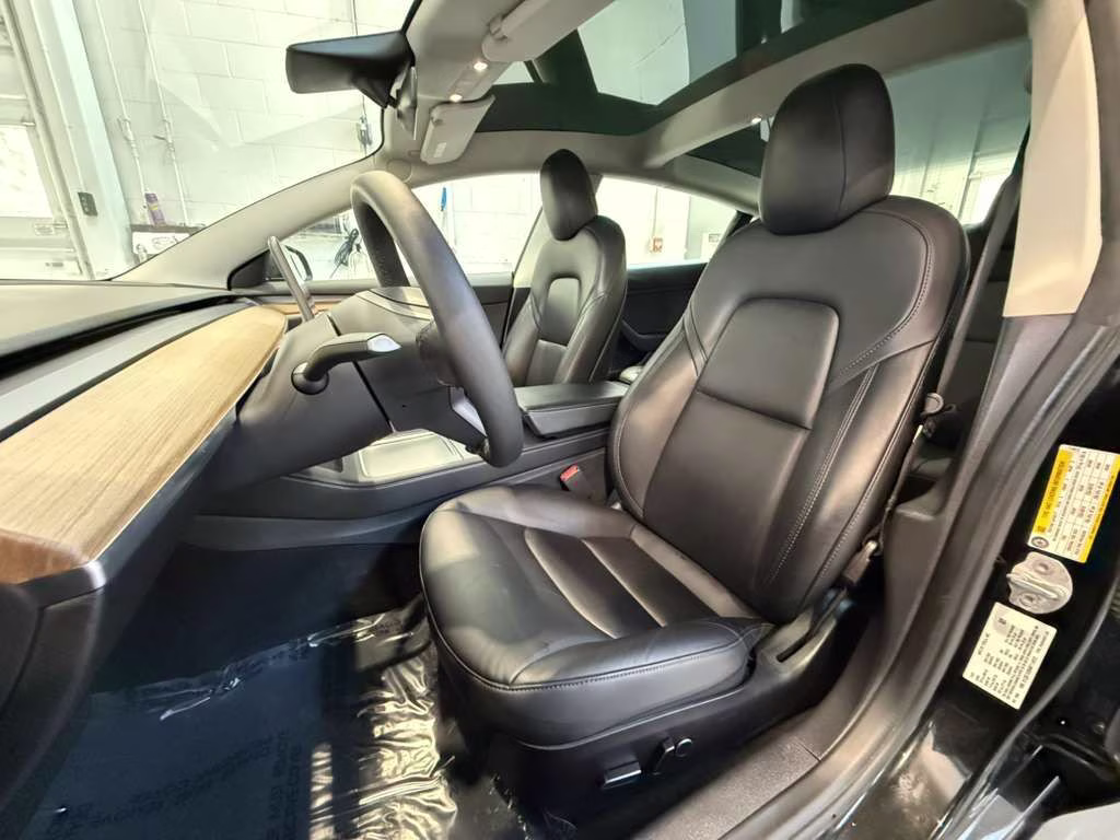 2022 Solid Black Tesla Model 3 Long Range AWD Sedan