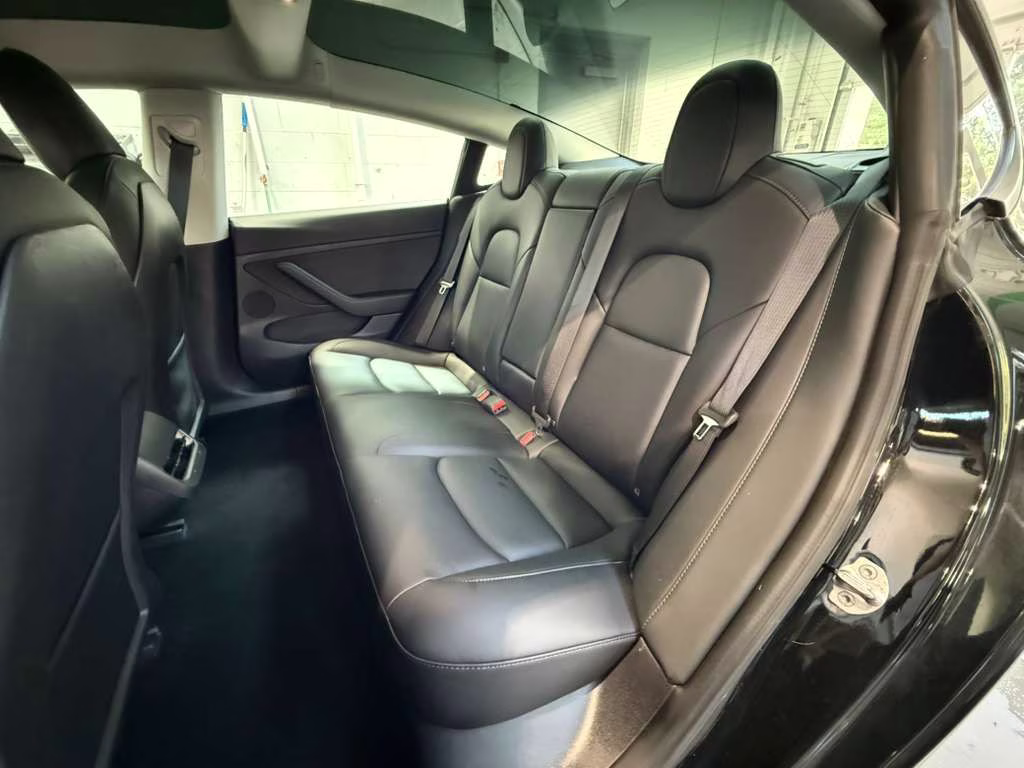 2022 Solid Black Tesla Model 3 Long Range AWD Sedan