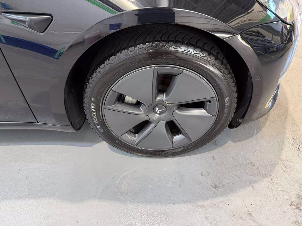 2022 Solid Black Tesla Model 3 Long Range AWD Sedan