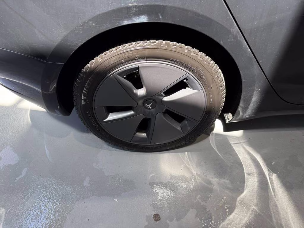 2022 Solid Black Tesla Model 3 Long Range AWD Sedan