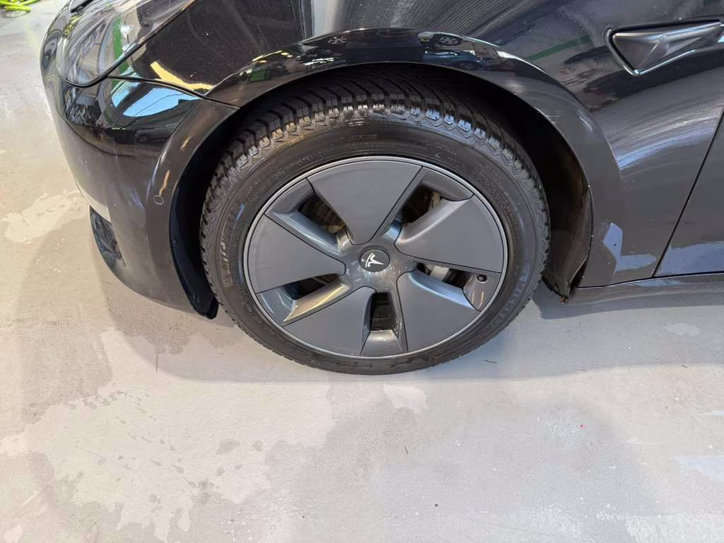 2022 Solid Black Tesla Model 3 Long Range AWD Sedan