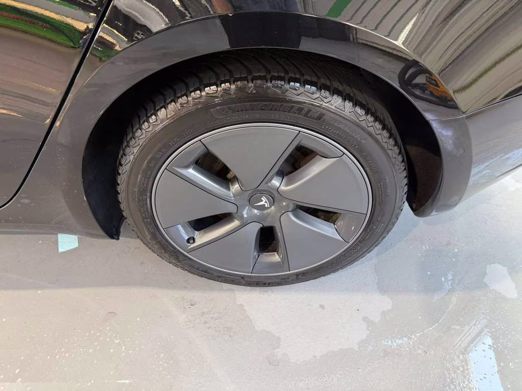 2022 Solid Black Tesla Model 3 Long Range AWD Sedan