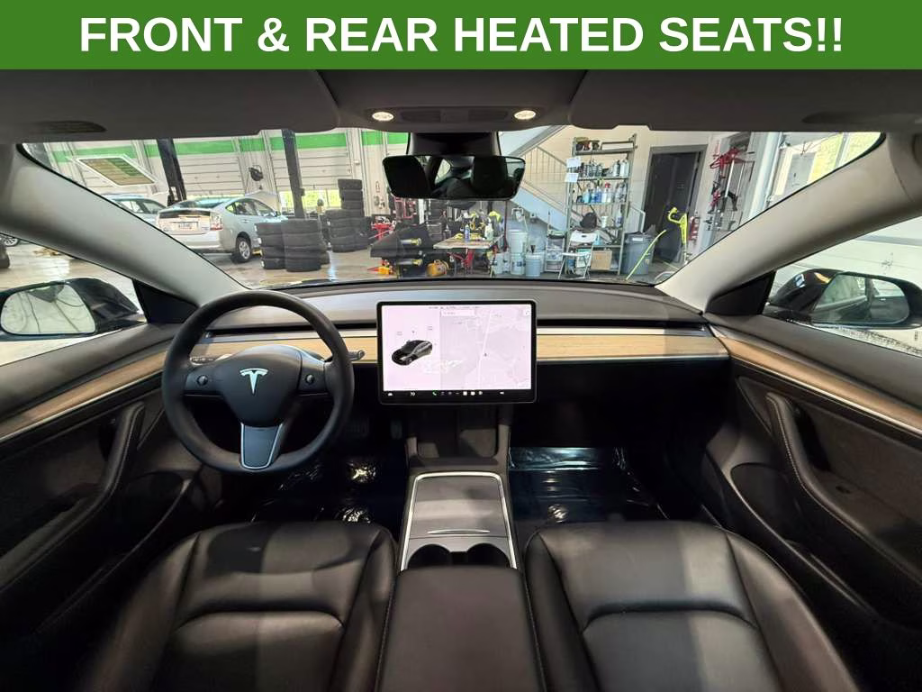2022 Solid Black Tesla Model 3 Long Range AWD Sedan