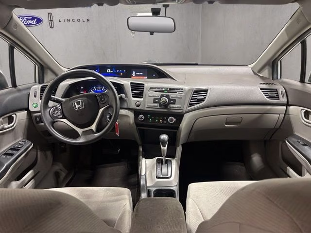 2012 Green Opal Metallic Honda Civic LX FWD Sedan