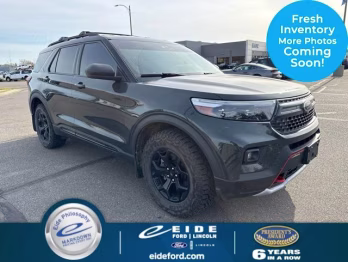 2021 Green Metallic Ford Explorer Timberline 4X4 SUV