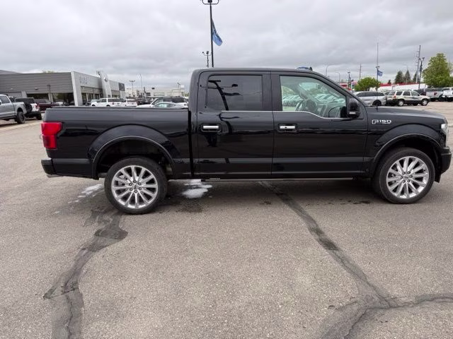 2020 Agate Black Metallic Ford F-150 Limited 4X4 Truck