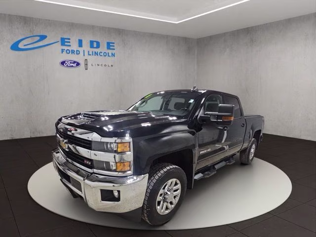 2017 Black Chevrolet Silverado 2500HD LT 4X4 Truck