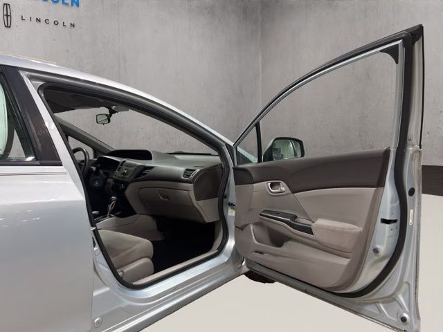 2012 Green Opal Metallic Honda Civic LX FWD Sedan