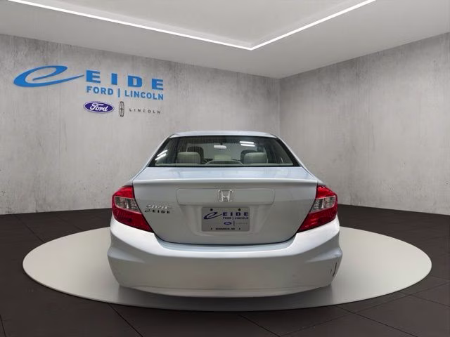 2012 Green Opal Metallic Honda Civic LX FWD Sedan