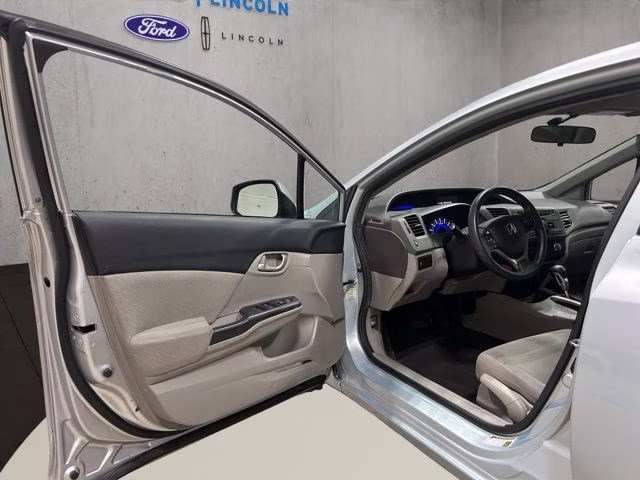 2012 Green Opal Metallic Honda Civic LX FWD Sedan