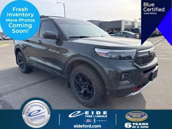 2021 Forged Green Metallic Ford Explorer Timberline 4X4 SUV