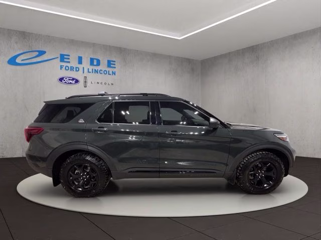 2021 Forged Green Metallic Ford Explorer Timberline 4X4 SUV