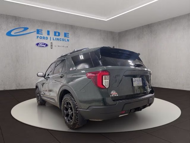 2021 Forged Green Metallic Ford Explorer Timberline 4X4 SUV