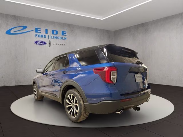 2022 Atlas Blue Metallic Ford Explorer ST-Line 4X4 SUV