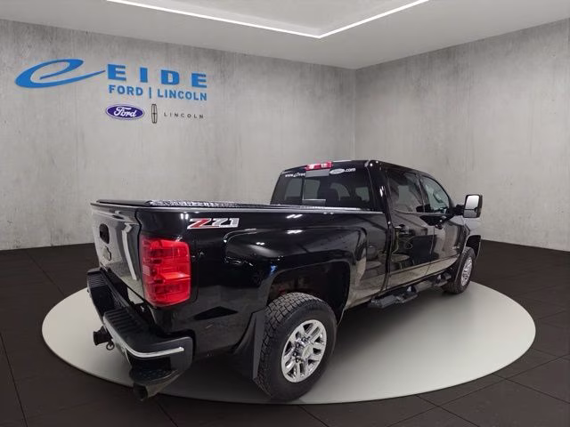 2017 Black Chevrolet Silverado 2500HD LT 4X4 Truck