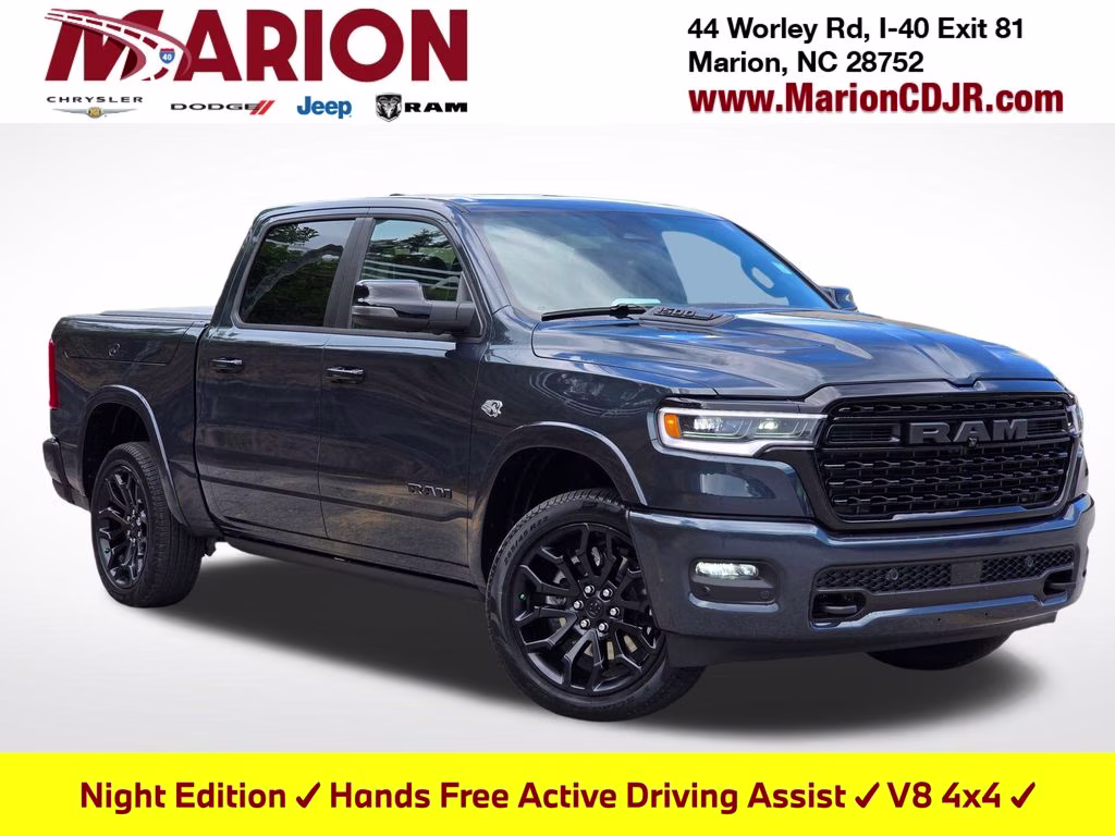 2026 Forged Blue Metallic Ram 1500 Limited 4X4 Truck