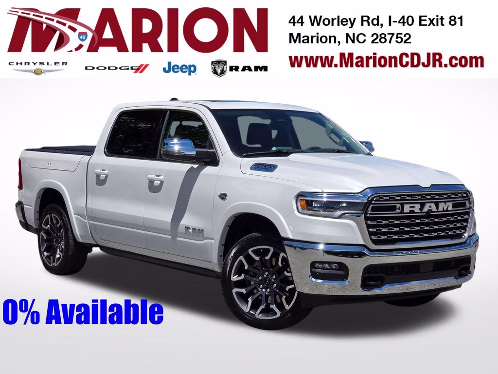 2026 Ivory White Tri-Coat Pearlcoat Ram 1500 Limited 4X4 Truck