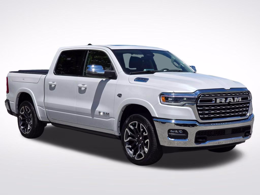 2026 Ivory White Tri-Coat Pearlcoat Ram 1500 Limited 4X4 Truck