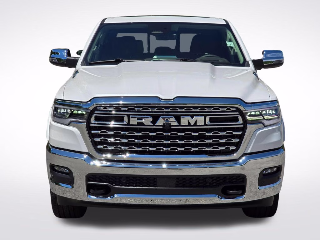 2026 Ivory White Tri-Coat Pearlcoat Ram 1500 Limited 4X4 Truck