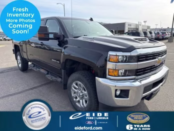 2017 Black Chevrolet Silverado 2500HD LT 4X4 Truck
