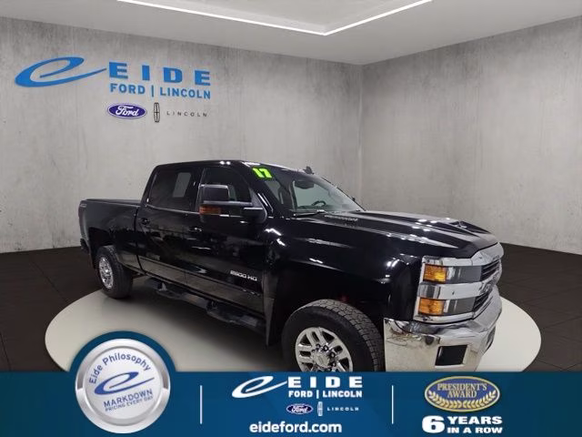 2017 Black Chevrolet Silverado 2500HD LT 4X4 Truck