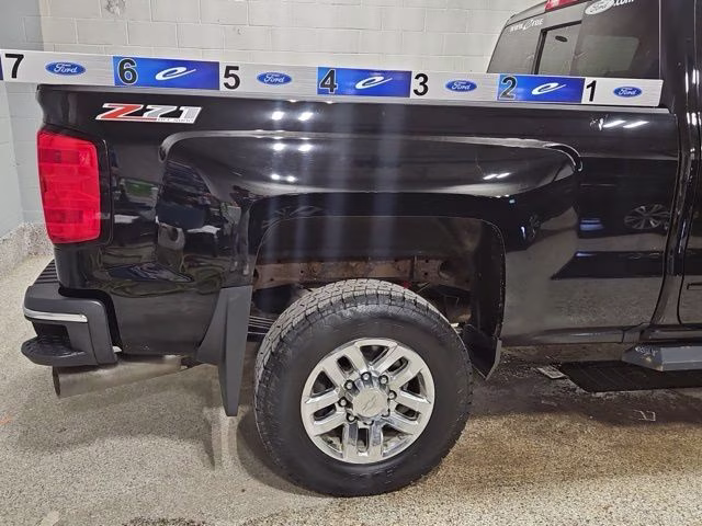 2017 Black Chevrolet Silverado 2500HD LT 4X4 Truck