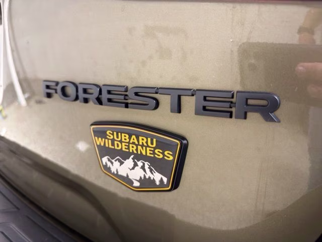 2022 Autumn Green Metallic Subaru Forester Wilderness AWD SUV