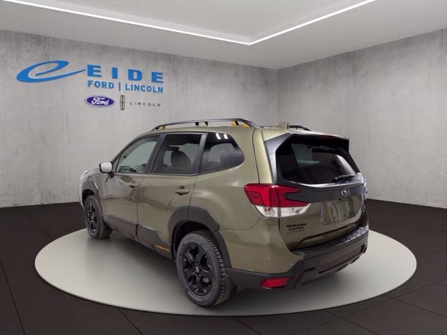 2022 Autumn Green Metallic Subaru Forester Wilderness AWD SUV