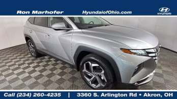2023 Shimmering Silver Hyundai Tucson Limited AWD SUV
