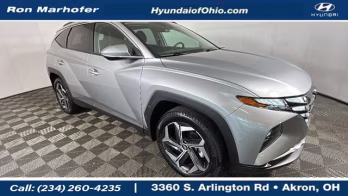 2023 Shimmering Silver Hyundai Tucson Limited AWD SUV
