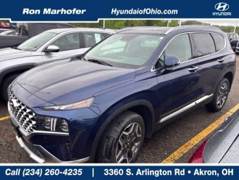 2023 Stormy Blue Hyundai Santa Fe Limited AWD SUV