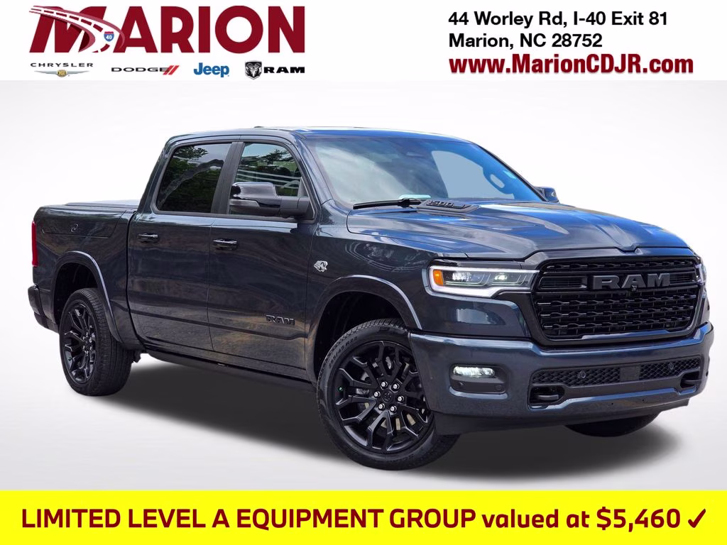 2026 Forged Blue Metallic Ram 1500 Limited 4X4 Truck
