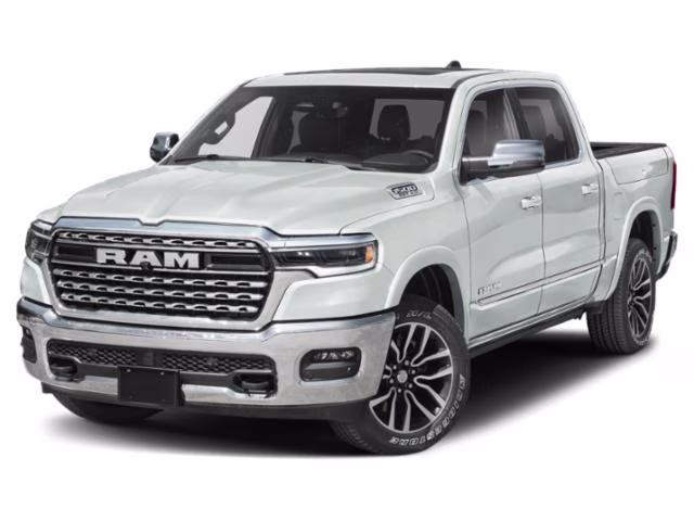 2026 Ivory White Tri-Coat Pearlcoat Ram 1500 Limited 4X4 Truck