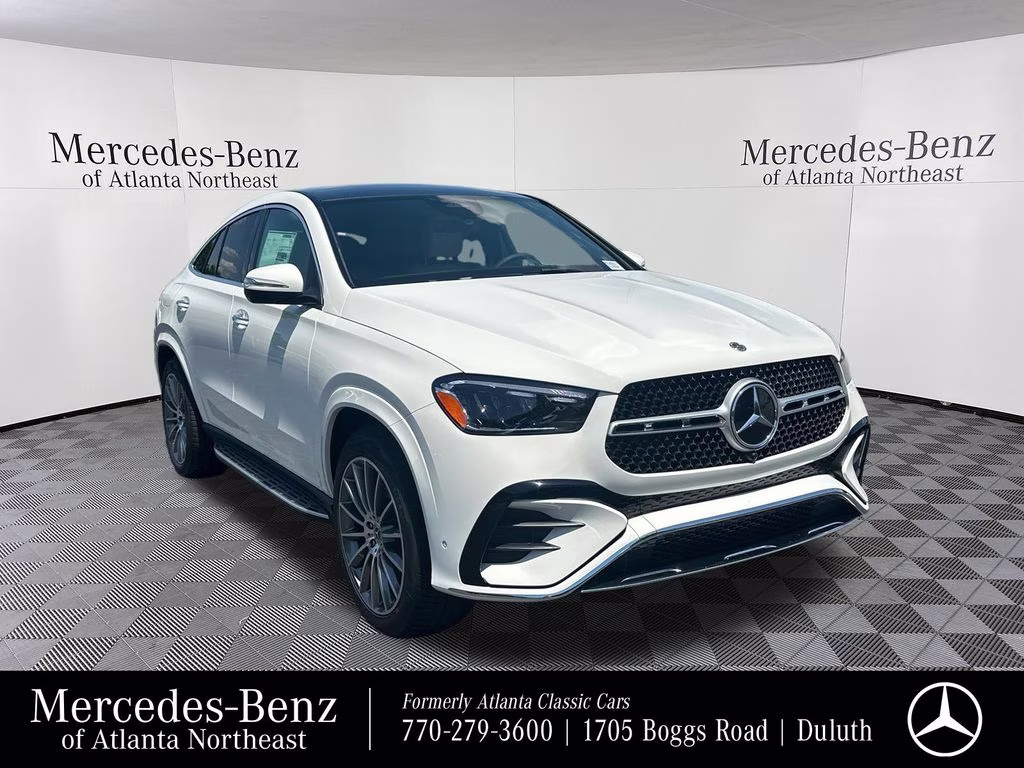2026 White Mercedes-Benz GLE GLE 450 Coupe AWD Coupe