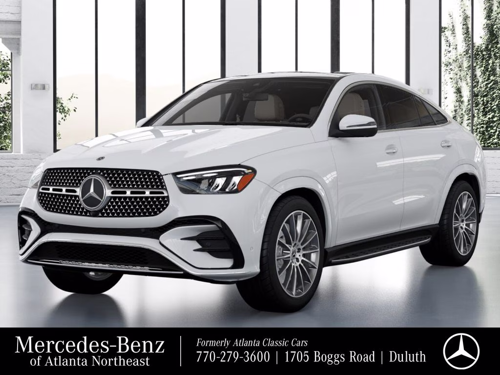 2026 White Mercedes-Benz GLE GLE 450 Coupe AWD Coupe