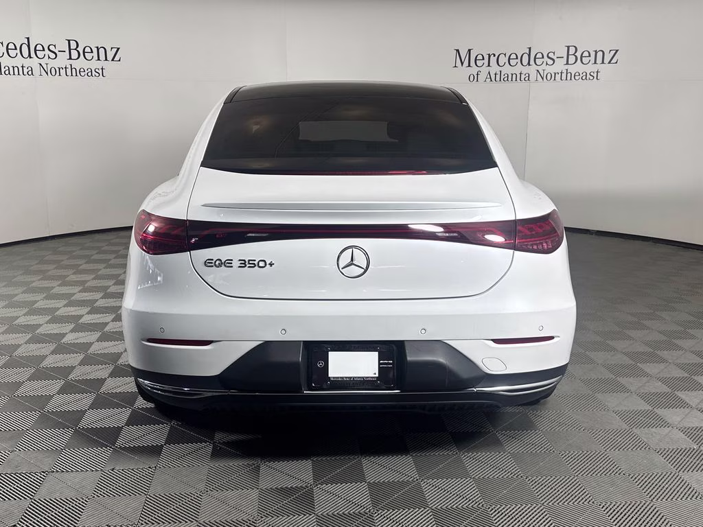 2023 MANUFAKTUR Moonlight White Metallic Mercedes-Benz EQE 350+ Sedan RWD Sedan