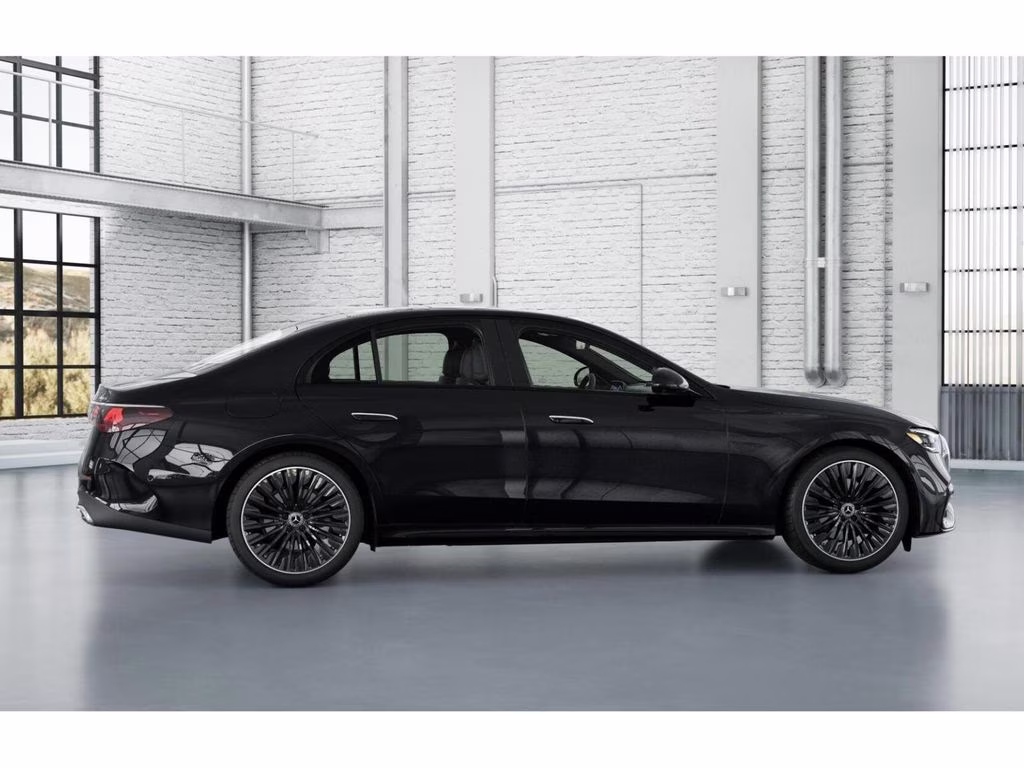 2026 Black Mercedes-Benz E-Class E 350 AWD Sedan