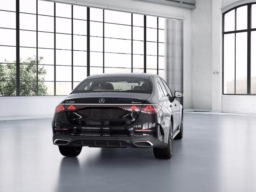 2026 Black Mercedes-Benz E-Class E 350 AWD Sedan